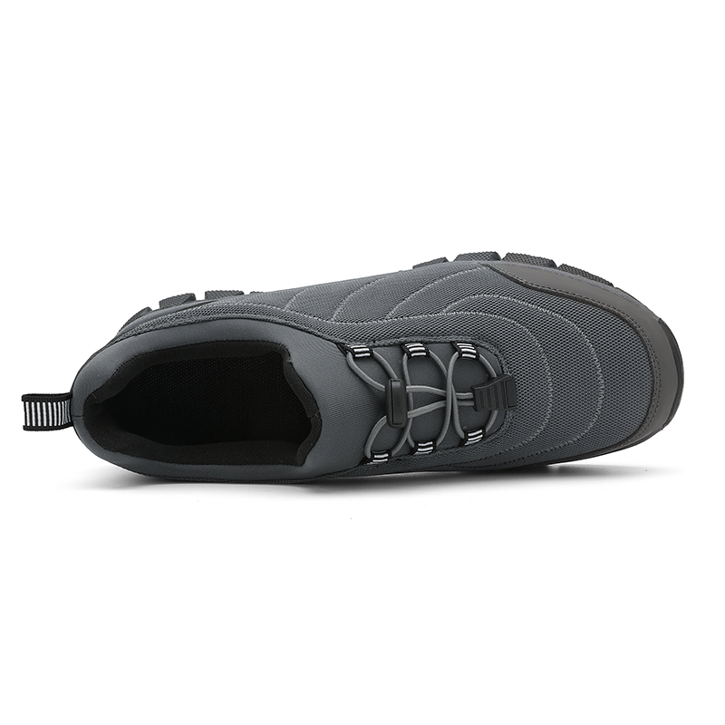 Men‘s’ Slip-On Running Walking Shoes - Zero Laces Comfort, Non-Slip Traction & Cushioned Support