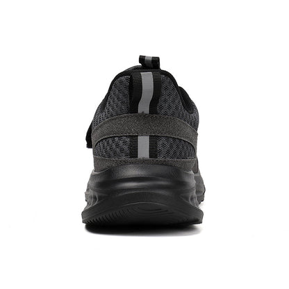 Men‘s’ Slip-On Running Walking Shoes - Zero Laces Comfort, Non-Slip Traction & Cushioned Support