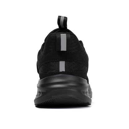 Men‘s’ Slip-On Running Walking Shoes - Zero Laces Comfort, Non-Slip Traction & Cushioned Support