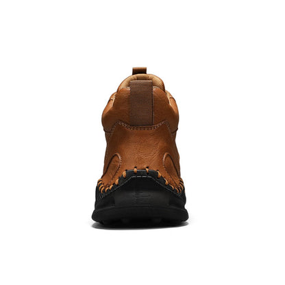 Men’s Non-Slip Hiking & Work Shoes, Wide Fit, Arch Support, Cushioned, Waterproof