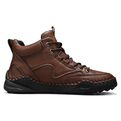 Men’s Non-Slip Hiking & Work Shoes, Wide Fit, Arch Support, Cushioned, Waterproof