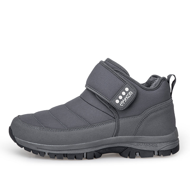 Men Combat Boots Waterproof Non-Slip Hiking Boots Anti-Puncture Anti-Sprain Work Boots