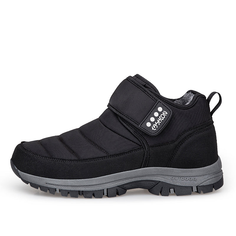 Men Combat Boots Waterproof Non-Slip Hiking Boots Anti-Puncture Anti-Sprain Work Boots