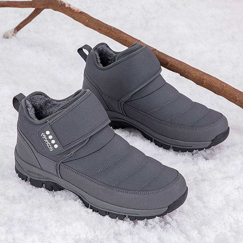 Men Combat Boots Waterproof Non-Slip Hiking Boots Anti-Puncture Anti-Sprain Work Boots