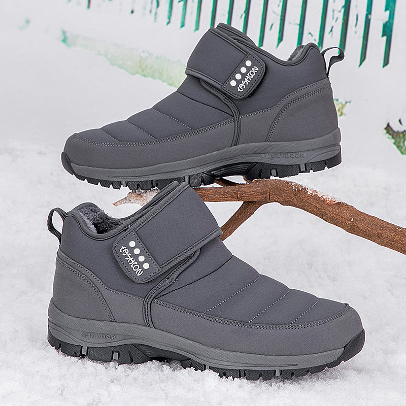 Men Combat Boots Waterproof Non-Slip Hiking Boots Anti-Puncture Anti-Sprain Work Boots