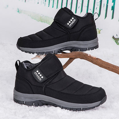 Men Combat Boots Waterproof Non-Slip Hiking Boots Anti-Puncture Anti-Sprain Work Boots