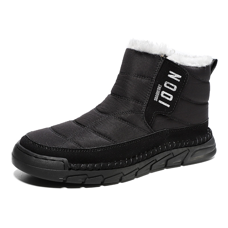 Men's Orthopedic Hiking Boots - Safe and Comfortable Work Boots - Waterproof, Slip-resistant, Impact-resistant, and Puncture-resistant - Wide Toe, Arch Support, and Ankle Support - Money-back Guarantee if ineffective.