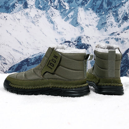 Men's Orthopedic Hiking Boots - Safe and Comfortable Work Boots - Waterproof, Slip-resistant, Impact-resistant, and Puncture-resistant - Wide Toe, Arch Support, and Ankle Support - Money-back Guarantee if ineffective.