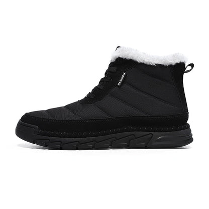 Men's Combat Boots Waterproof Non-Slip Hiking Boots Anti-Puncture Anti-Sprain Work Boots