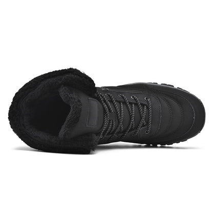 Men's Orthopedic Hiking Boots - Safe and Comfortable Work Boots - Waterproof, Slip-resistant, Impact-resistant, and Puncture-resistant - Wide Toe, Arch Support, and Ankle Support - Money-back Guarantee if ineffective.