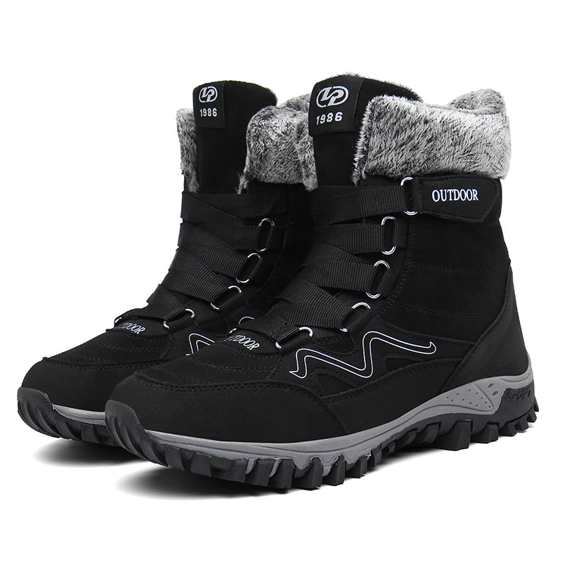 Men’s Non-Slip Hiking & Work Shoes, Wide Fit, Arch Support, Cushioned, Waterproof