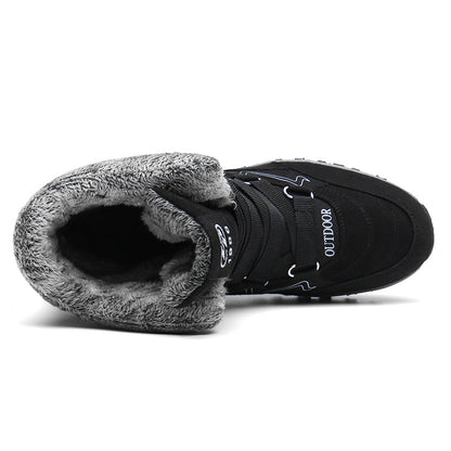 Men’s Non-Slip Hiking & Work Shoes, Wide Fit, Arch Support, Cushioned, Waterproof