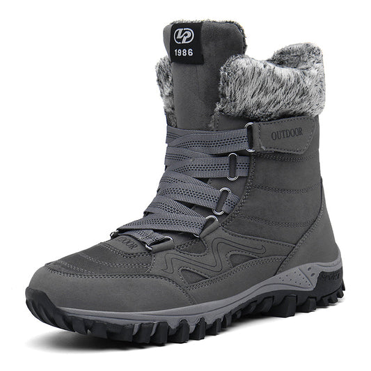 Men’s Non-Slip Hiking & Work Shoes, Wide Fit, Arch Support, Cushioned, Waterproof