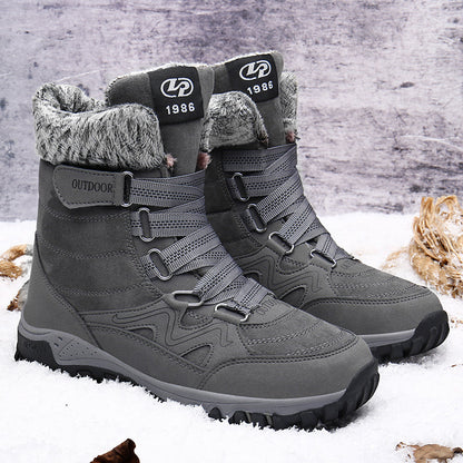 Men’s Non-Slip Hiking & Work Shoes, Wide Fit, Arch Support, Cushioned, Waterproof