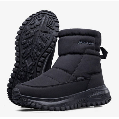 Men's Orthopedic Hiking Boots - Safe and Comfortable Work Boots - Waterproof, Slip-resistant, Impact-resistant, and Puncture-resistant - Wide Toe, Arch Support, and Ankle Support - Money-back Guarantee if ineffective.