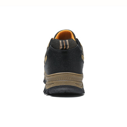 Men's Orthopedic Arch Support Wide Toe Ankle Support Hiking Shoes Waterproof Non-slip Anti-puncture Work Shoes