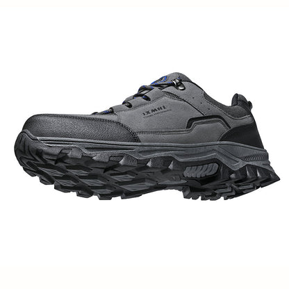 Men's Orthopedic Arch Support Wide Toe Ankle Support Hiking Shoes Waterproof Non-slip Anti-puncture Work Shoes