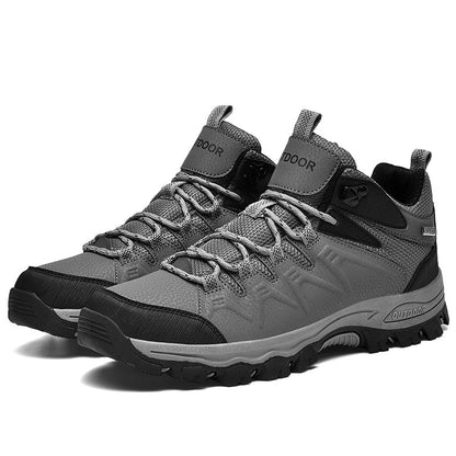 Men’s Orthopedic Winter Warm and Cozy Hiking Boots - Casual Boots - Slip-on - Non-slip - Arch Support - Waterproof - Wide Toe - Ideal For Winter Outdoor Adventures