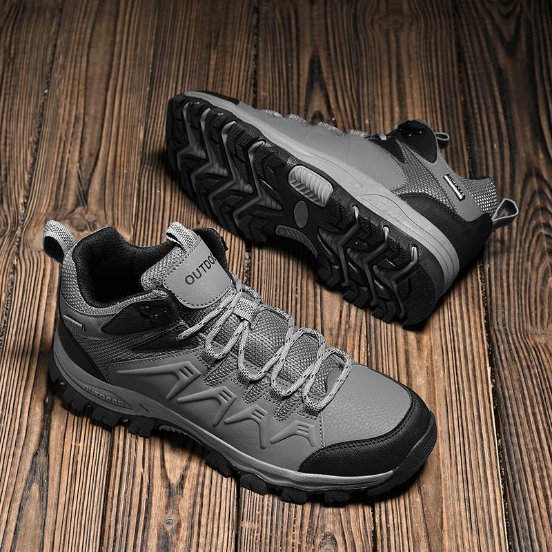 Men’s Orthopedic Winter Warm and Cozy Hiking Boots - Casual Boots - Slip-on - Non-slip - Arch Support - Waterproof - Wide Toe - Ideal For Winter Outdoor Adventures