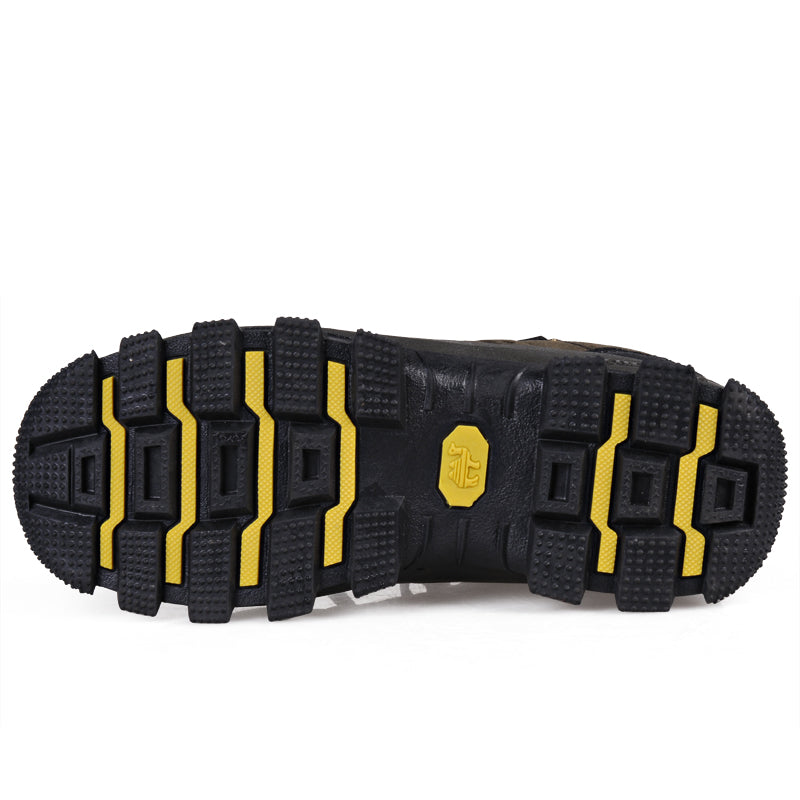 （🔥2026 Upgrade🔥）Men's Orthopedic Hiking Boots - Safe and Comfortable Work Boots - Waterproof, Slip-resistant, Impact-resistant, and Puncture-resistant - Wide Toe, Arch Support, and Ankle Support - Money-back Guarantee if ineffective.