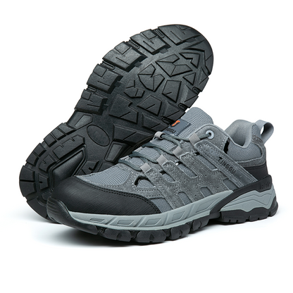 Men's Orthopedic Arch Support Wide Toe Ankle Support Hiking Shoes Waterproof Non-slip Anti-puncture Work Shoes