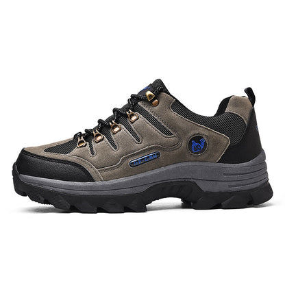 Men's Orthopedic Walking Shoes - Built-In Arch Support; Waterproof Leather Upper; Wide Toe; Non-Slip; Anti-Wear; Comfortable
