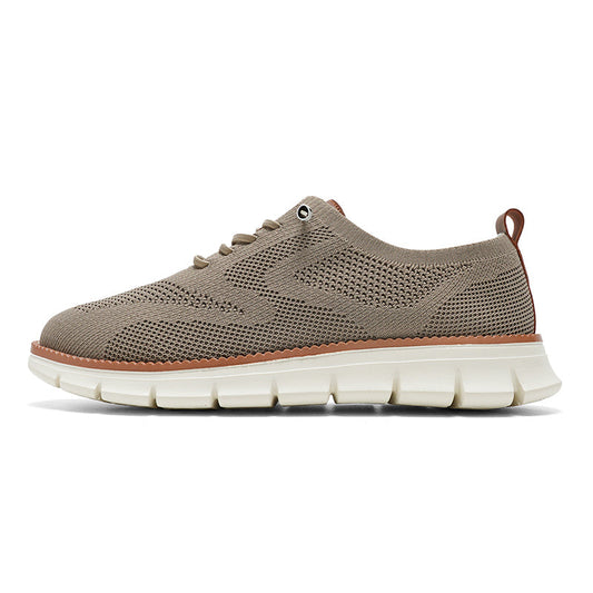 Men‘s’ Slip-On Running Walking Shoes - Zero Laces Comfort, Non-Slip Traction & Cushioned Support