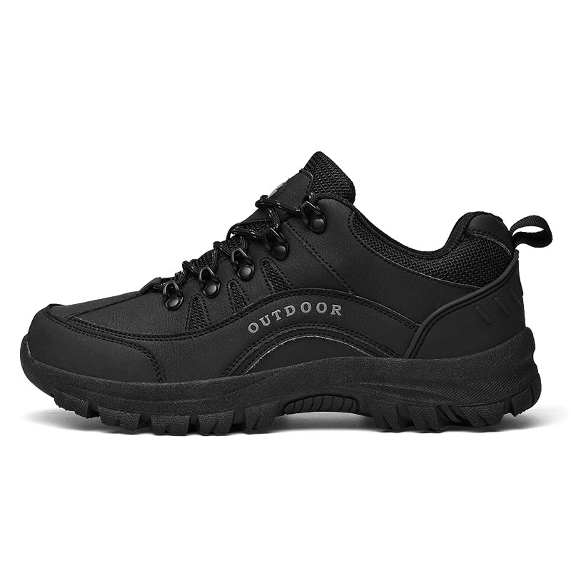 Men's Orthopedic Arch Support Wide Toe Lightweight Hiking Shoes Waterproof Non-slip Scratch-Resistant Work Shoes, Ideal For Hike All Day with Comfort and Zero Fatigue