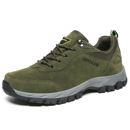 Men's Orthopedic Outdoor Work Boots - Built-In Arch Support; Waterproof Leather Upper; Wide Toe; Non-Slip; Ankle Support; Scratch&Smash&Puncture Resistant; Perfect For Hiking, Travel, Walk and Work.