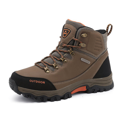 Men’s Waterproof Work & Hiking Boots – Wide Toe Box, Arch Support, Non-Slip Durable Sole, Built for All-Day Comfort