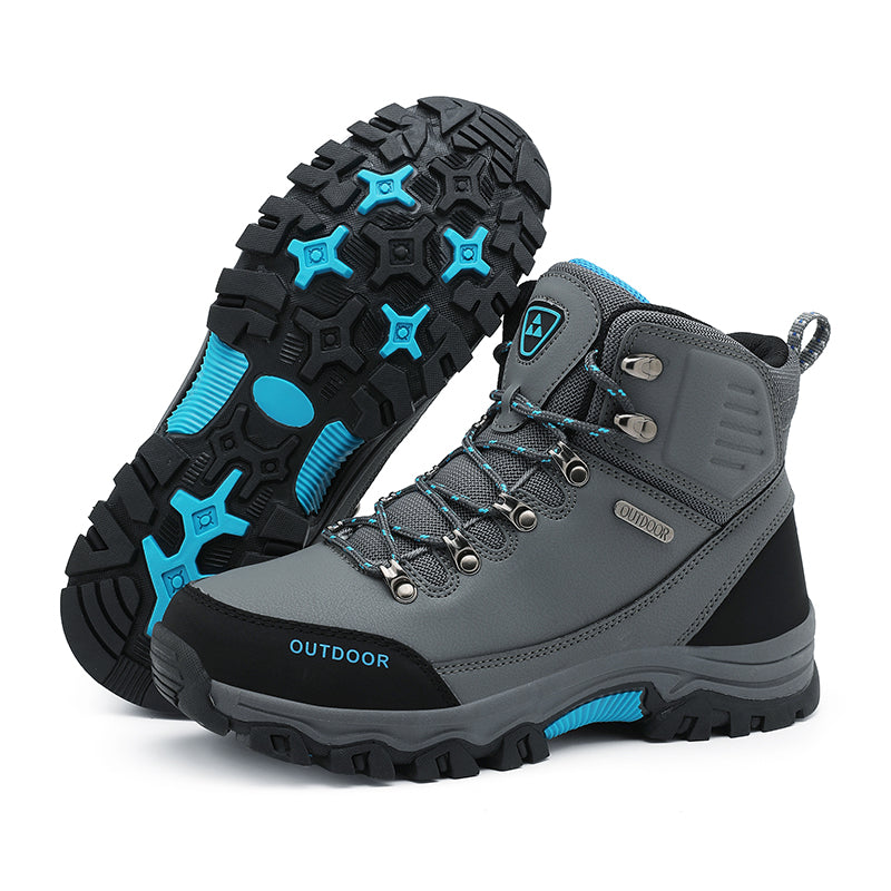 Men’s Waterproof Work & Hiking Boots – Wide Toe Box, Arch Support, Non-Slip Durable Sole, Built for All-Day Comfort