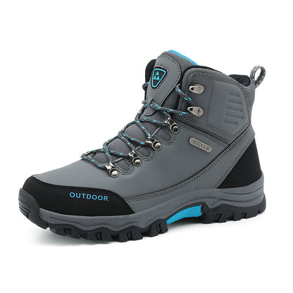 Men’s Waterproof Work & Hiking Boots – Wide Toe Box, Arch Support, Non-Slip Durable Sole, Built for All-Day Comfort