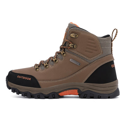 Men’s Waterproof Work & Hiking Boots – Wide Toe Box, Arch Support, Non-Slip Durable Sole, Built for All-Day Comfort