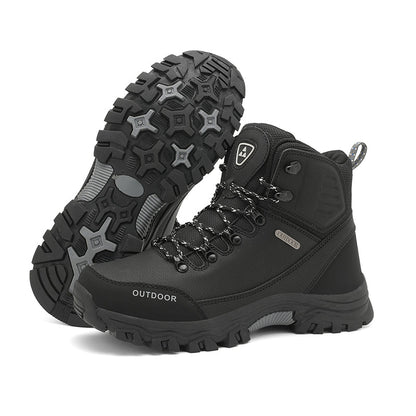 Men’s Waterproof Work & Hiking Boots – Wide Toe Box, Arch Support, Non-Slip Durable Sole, Built for All-Day Comfort