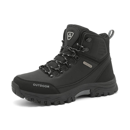 Men’s Waterproof Work & Hiking Boots – Wide Toe Box, Arch Support, Non-Slip Durable Sole, Built for All-Day Comfort