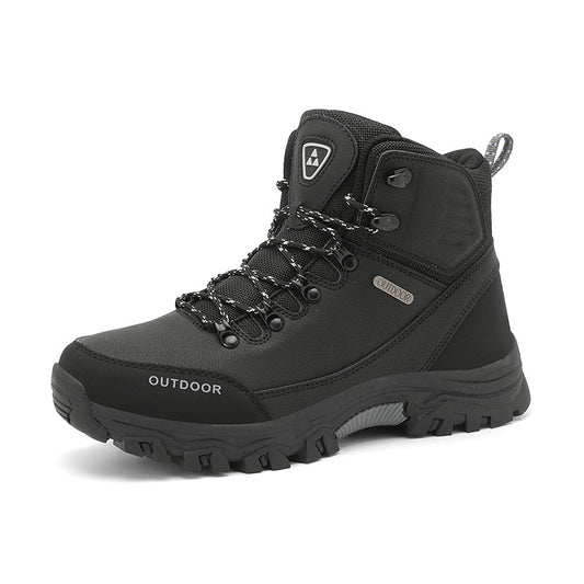 Men’s Waterproof Work & Hiking Boots – Wide Toe Box, Arch Support, Non-Slip Durable Sole, Built for All-Day Comfort