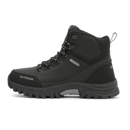 Men’s Waterproof Work & Hiking Boots – Wide Toe Box, Arch Support, Non-Slip Durable Sole, Built for All-Day Comfort