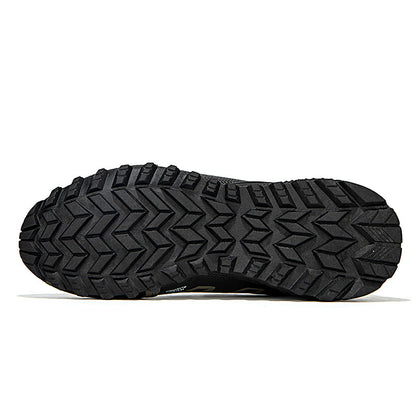 Men's Mesh Hiking Shoes - Lace-Up, Waterproof, Wide Toe Box with Arch Support