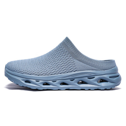 Men's Mesh Sandals - Slip-On, Maximum Ventilation, Wide Toe Box with Arch Support