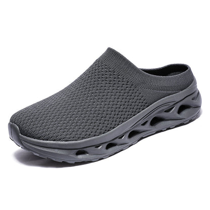 Men's Mesh Sandals - Slip-On, Maximum Ventilation, Wide Toe Box with Arch Support