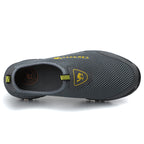 Men's Canvas Walking Shoes - Slip-On, Breathable, Wide Toe Box with Arch Support