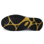 Men's Canvas Walking Shoes - Slip-On, Breathable, Wide Toe Box with Arch Support