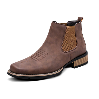 Men's Slip On Chelsea Ankle Boot - Slip-On, Waterproof, Maximum Support, Wide Toe Box with Arch Support