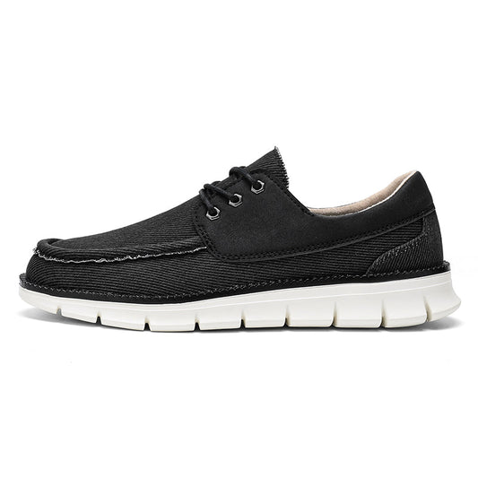 Men's Mesh Walking Shoes - Lace-Up, Maximum Support, Wide Toe Box with Arch Support