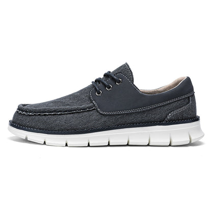 Men's Mesh Walking Shoes - Lace-Up, Maximum Support, Wide Toe Box with Arch Support