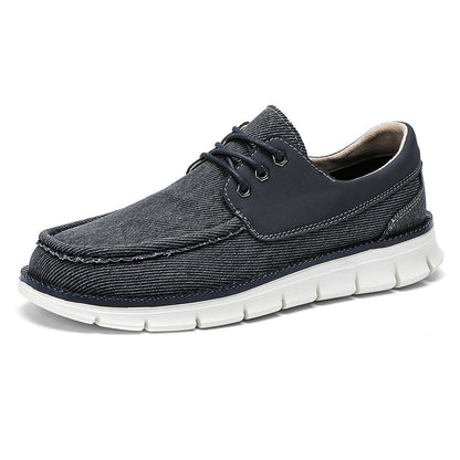 Men's Mesh Walking Shoes - Lace-Up, Maximum Support, Wide Toe Box with Arch Support