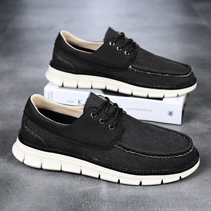 Men's Mesh Walking Shoes - Lace-Up, Maximum Support, Wide Toe Box with Arch Support
