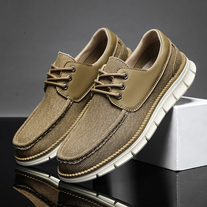 Men's Mesh Walking Shoes - Lace-Up, Maximum Support, Wide Toe Box with Arch Support