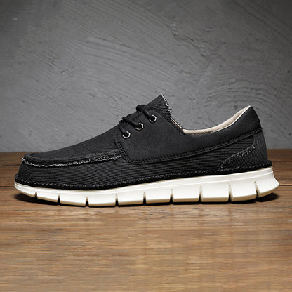 Men's Mesh Walking Shoes - Lace-Up, Maximum Support, Wide Toe Box with Arch Support