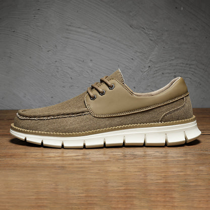 Men's Mesh Walking Shoes - Lace-Up, Maximum Support, Wide Toe Box with Arch Support